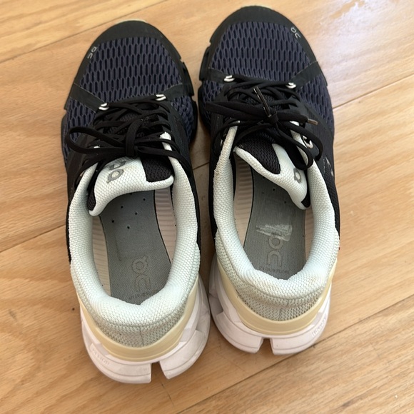 On Running Black and White Sneakers - Picture 2 of 6